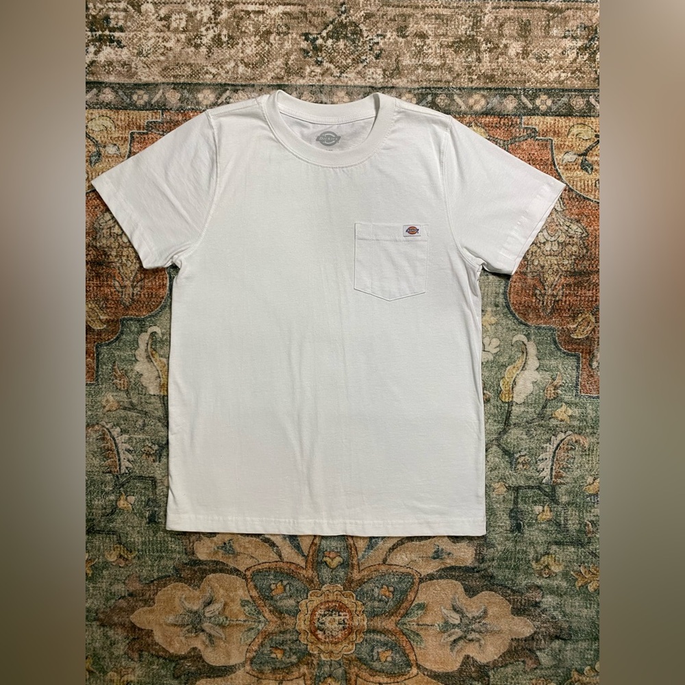 Dickies Women's Heavyweight Short Sleeve Pocket T-Shirt